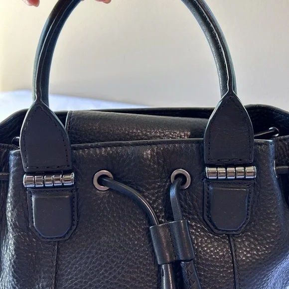 Mackage Loryn Pebbled Leather Handbag - Picture 2 of 9